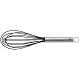 WMF Profi Plus Schneebesen mit Silikondrähte 25 cm, Cromargan Edelstahl mattiert,...