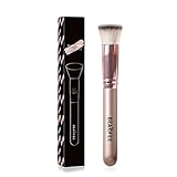 Kabuki Make up Pinsel, BEASOFEE Make up Pinsel mit flacher Oberseite, Pudrige oder...