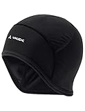 VAUDE Unisex cykel kasket Helm UnterziehMütze, black/white, L EU