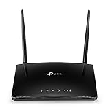 TP-Link TL-MR6400 WLAN Cat4 + N300 Mbps 4G LTE Router (150 Mbit/s im Download, 300 Mbit/s...