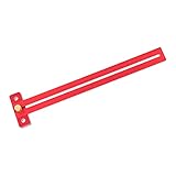 T-Lineal, Universal-Lochlineal T-Typ-Messwerkzeug Präzises Lineal T-Lineal aus Aluminium...