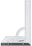 wolfcraft Universalwinkel 5205000 / Winkelmesser mit 300 mm Schenkellänge zum präzisen...