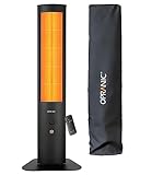 OPRANIC THOR Infrarot Heizstrahler Elektrisch mit Standfuß, 2300 Watt, Fernbedienung,...