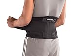 MUELLER Adjustable Back Brace, Rücken-Aktivbandage, Einheitsgröße, schwarz