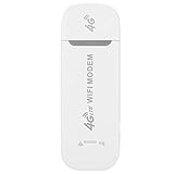 4G LTE Stick, Mobiler WLAN Router für Auto Surfstick Ohne Vertrag LTE 4G Dongle mit...