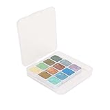 Jeanoko Perlglanz-Aquarellfarbe, tragbare Glitzer-Aquarellfarbe, perlmuttartige, lebendige...