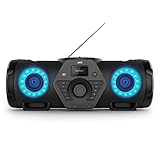 JVC Boomblaster RV-NB300DAB, 2 x 30 Watt, DAB+, UKW, Bluetooth, CD, USB, Line-In,...