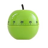 Eieruhr Apfel Mechanischer Timer Kreativer Eieruhren Sound Countdown Timer Küchentimer...