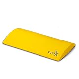 softX® Lordosenkissen gelb, mit Coating, Größe ca. 40 x 22 x 4,5 cm