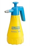 GLORIA Drucksprüher Hobby 100 | Handsprüher für Pflanzen & Garten | 1 L Gartenspritze...