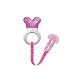 MAM Cooler & Clip kühlender Beißring, Zahnungshilfe mit Clip für einfaches Befestigen,...