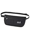 Jack Wolfskin Unisex Document Belt De Luxe Stufenlos Einstellbarer Bauchgurt, Schwarz,...