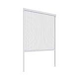 Windhager Insektenschutz Basic Rollofenster PVC, Insektenschutzrollo, Fliegengitterrollo,...