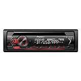 Pioneer DEH-S320BT | 1DIN Autoradio | CD-Tuner mit RDS | Bluetooth | MP3 | USB und...