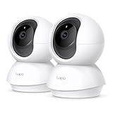 Tapo TP-Link C200P2 360° Überwachungskamera für den Innenbereich, 1080P, Nachtsicht,...