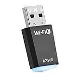 USB WLAN Stick Adapter für PC - AX900 USB WLAN Adapter Dual Band 2.4GHz/5GHz mit...