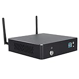 Yunseity Mini-PC-Computer, Core I3-Prozessor, 1 *, 1 * VGA, 4 GB DDR3, 128 GB PCie SSD, 10...