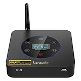 Lavaudio DS601 Desktop Digital-Analog-Wandler mit Bluetooth 5.0, Long Range Audio Decoder...