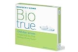 Bausch + Lomb Biotrue ONEday Tageslinsen, sphärische Kontaktlinsen, weich, 90 Stück / BC...