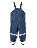 Playshoes Unisex Kinder Regenlatzhose Textilfutter 405514, 11 - Marine, 116