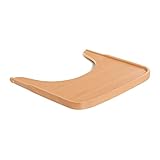 Hauck Hochstuhl Essbrett Alpha Wooden Tray aus FSC® zertifiziertem Buchenholz, Esstisch...