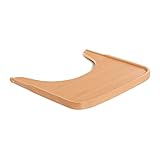 Hauck Hochstuhl Essbrett Alpha Wooden Tray aus FSC® zertifiziertem Buchenholz, Esstisch...