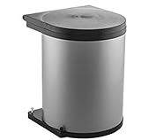 Wesco Mülleimer, Silber, 11 L