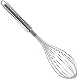 TREGOO schneebesen Manuelles Whisk, geeignet for Beat-Eiern, Butter, Lichtcreme, Teig...