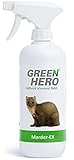 Green Hero Marder-EX Anti Marderspray 500ml Marderabwehr fürs Auto schnelles und...