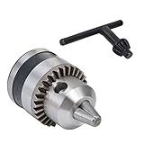 3-Backen-Bohrfutter aus Rostfreiem Stahl, Kompatibel mit Elektro- und Schlagbohrmaschinen...