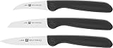 ZWILLING Twin Grip Gemüsemesser-Set, 3-teilig, (Schälmesser 5 cm, Gemüsemesser 8 cm,...