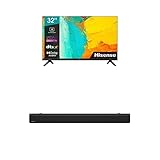 Hisense Bundle 32A4EG (32 Zoll) Fernseher, HD Ready - Smart TV HS205G 2.0 Kanal Soundbar,...