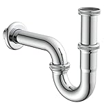 KIRCHHOFF 98801110 Röhrensiphon Siphon, Abfluss, Ablaufgarnitur für Waschbecken und...