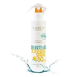 Jean & Len Sensitiv Sonnenspray 50 LSF wasserfest, für empfindliche Haut geeignet, ohne...