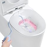 Sitzbad für die Toilette mit Spülung, Faltbares Sitzbadewanne für Hämorrhoiden,...