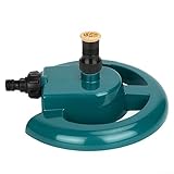 Gartensprinkler, Rasensprenger Impulsregner Bewässerung große Flächen 360°...