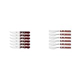 Tramontina JUMBO Steakmesser-Set, rostfreiem Edelstahl, spülmaschinenfest, Griffe aus...