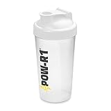 POW-R1® Shaker für Eiweißdrink, Proteinshaker auslaufsicher und geruchsneutral, mit...
