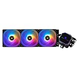 Thermalright Frozen Prism 360 Schwarz ARGB Liquid CPU Wasserkühler mit 120mm ARGB PWM...