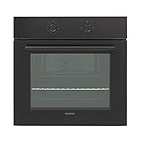 Telefunken ECB65A-B Einbaubackofen ohne Kochfeld, 65 Liter, 10 Betriebsarten, Autark,...