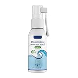 Saline Nasal Moisturizing Spray Physiologisches Meerwasser-Nasenspray mildert nächtliche...