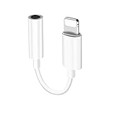 [Apple MFI-Zertifiziert] Lightning-auf-3,5-mm Kopfhöreranschlussadapter, iPhone 3,5 mm...