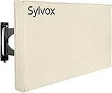 SYLVOX Outdoor wasserdichte Abdeckung für TV mit vollständig unterer Abdeckung,...