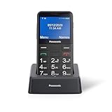 Panasonic KX-TU155EXBN Unlocked 0,03GB Seniorenhandy (SOS-Notfalltaste,...