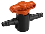 Gardena Micro-Drip-System Absperrventil, 4,6 mm (3/16 Zoll): Zur Regulierung oder...