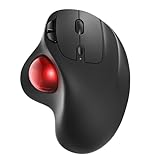 Nulea M501 Kabellose Trackball Maus, Wiederaufladbare Ergonomische Maus, Präzises und...