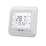 Intelligentes Thermostat Thermostat Programmierbares LCD-Display Wochenprogrammierer Home...
