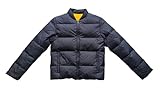 Fendi FAA526 F0G8T Daunenjacke für Herren, wendbar, Schwarz und Gelb, S, Schwarz und...