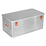 Alubox B140 - Aluminium Transportbox 140 Liter Alukiste Campingkiste - wasserabweisend -...