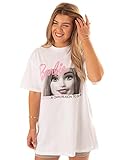 Barbie Übergroße T-Shirt Womens Damen Puppe Inspirational White Top L